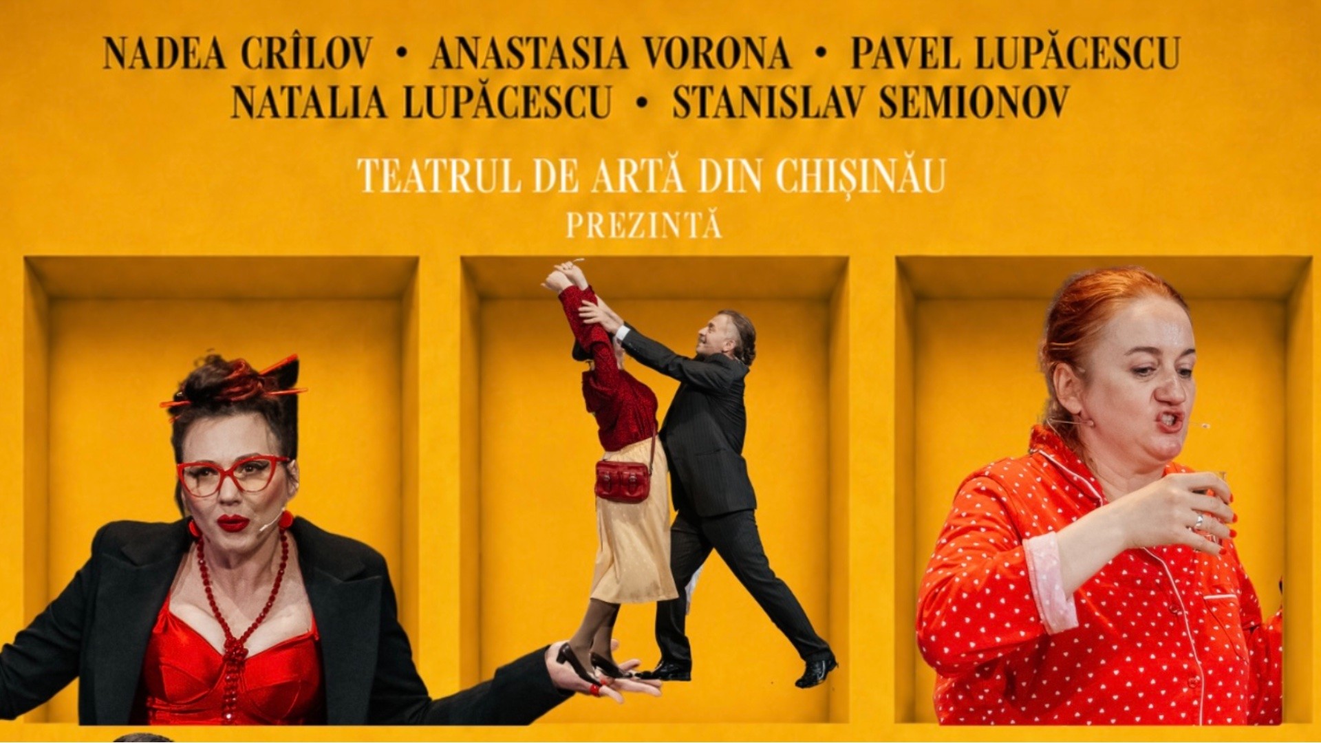 PREMIERĂ! COMEDIA ”Soț la Ofertă”  | 01 AUGUST 2026 | 18-00 | TEATRUL DE ARTĂ din CHIȘINĂU | TAC