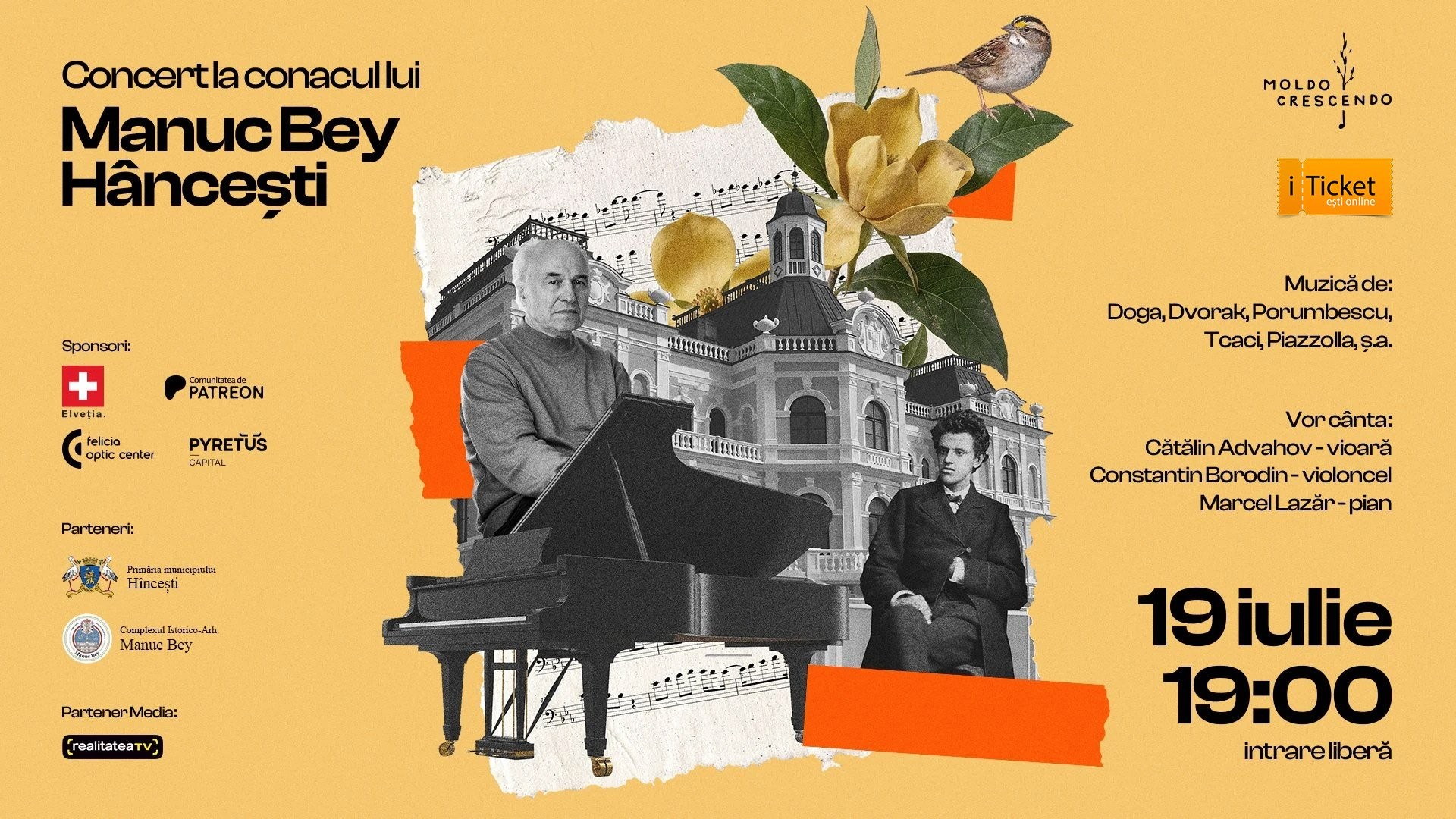 Concert la Conacul lui Manuc Bey, Hîncești