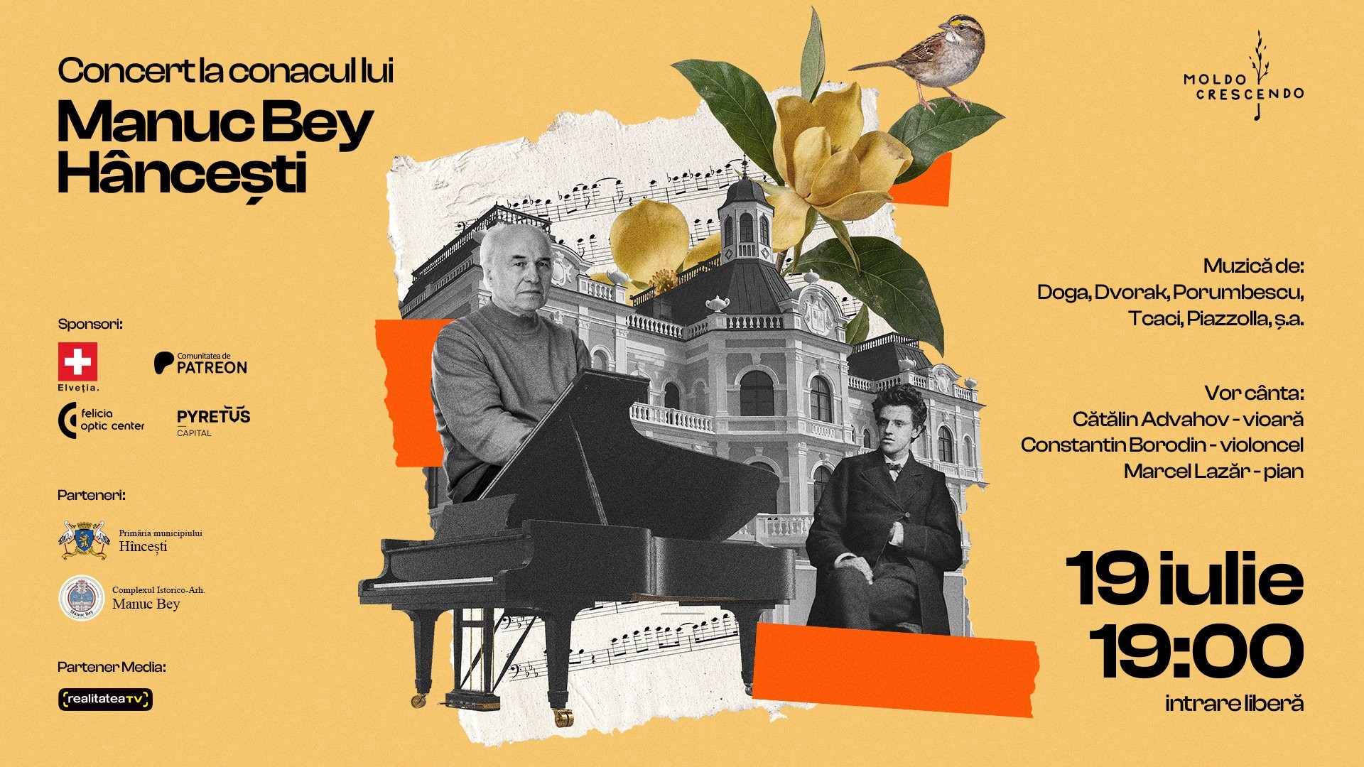 Concert la Conacul lui Manuc Bey, Hîncești