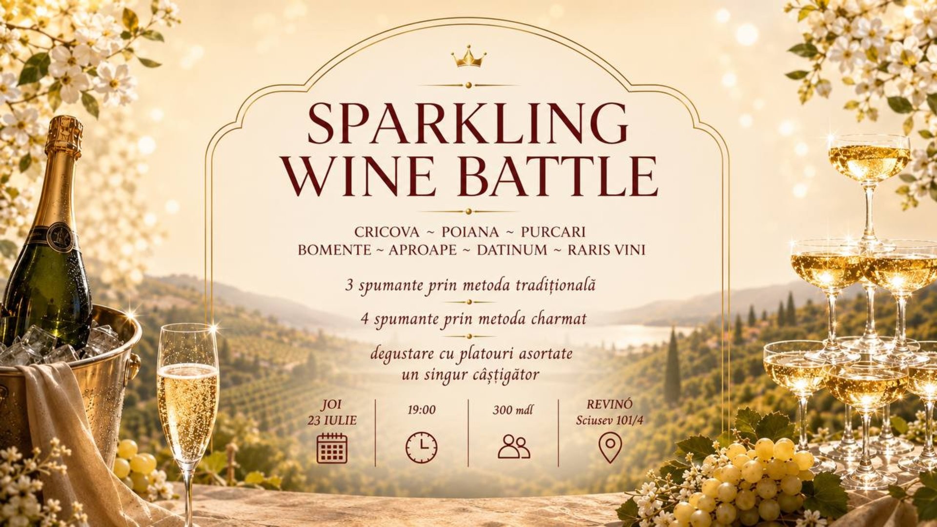 Sparkling Wine Battle