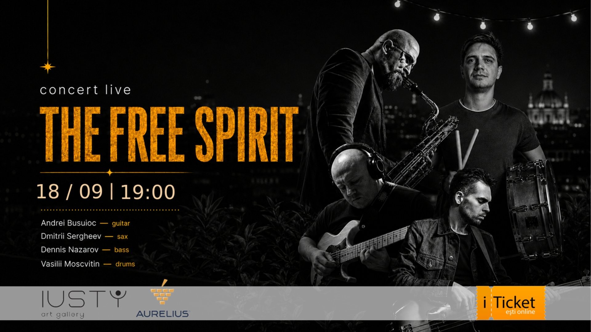 FREE SPIRIT QUARTET - ROOFTOP JAZZ NIGHT