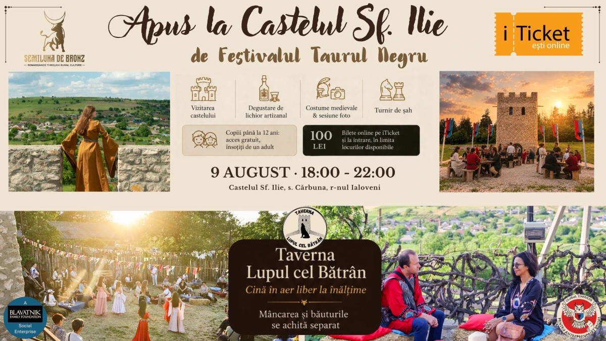 Apus la Castelul Sfîntul Ilie