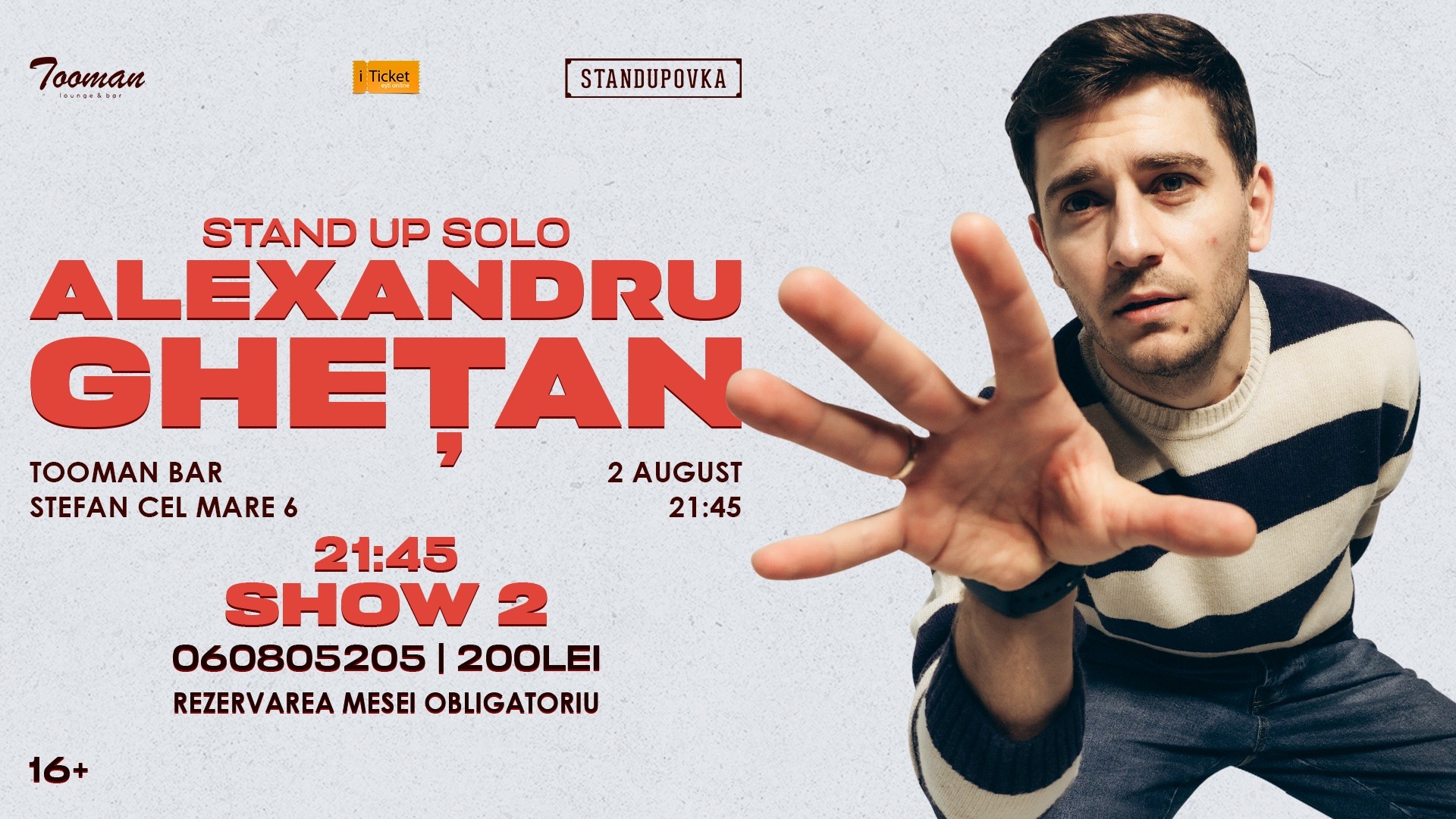 Stand-up Solo Alexandru Ghețan