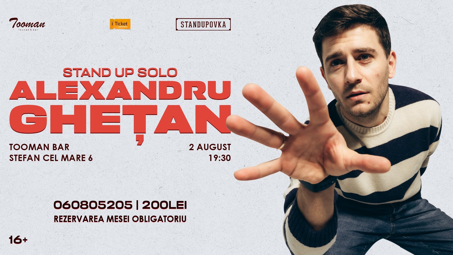 Stand-up Solo Alexandru Ghețan