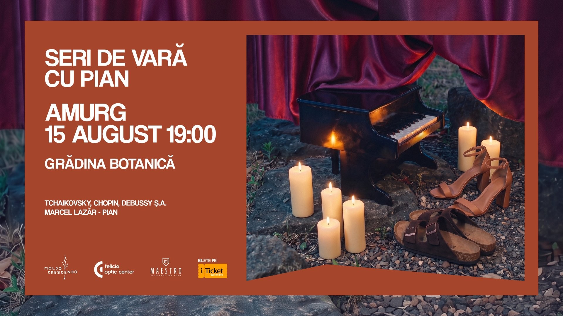 Seri de vară cu pian. Amurg.