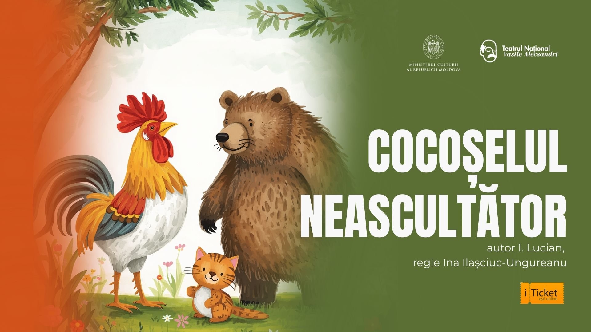 „Cocoșelul neascultător” autor I. Lucian