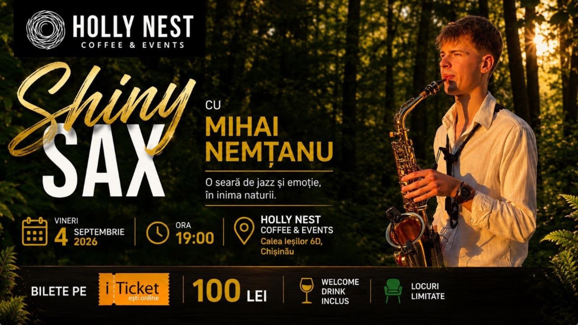SHINY SAX cu Mihai Nemțanu