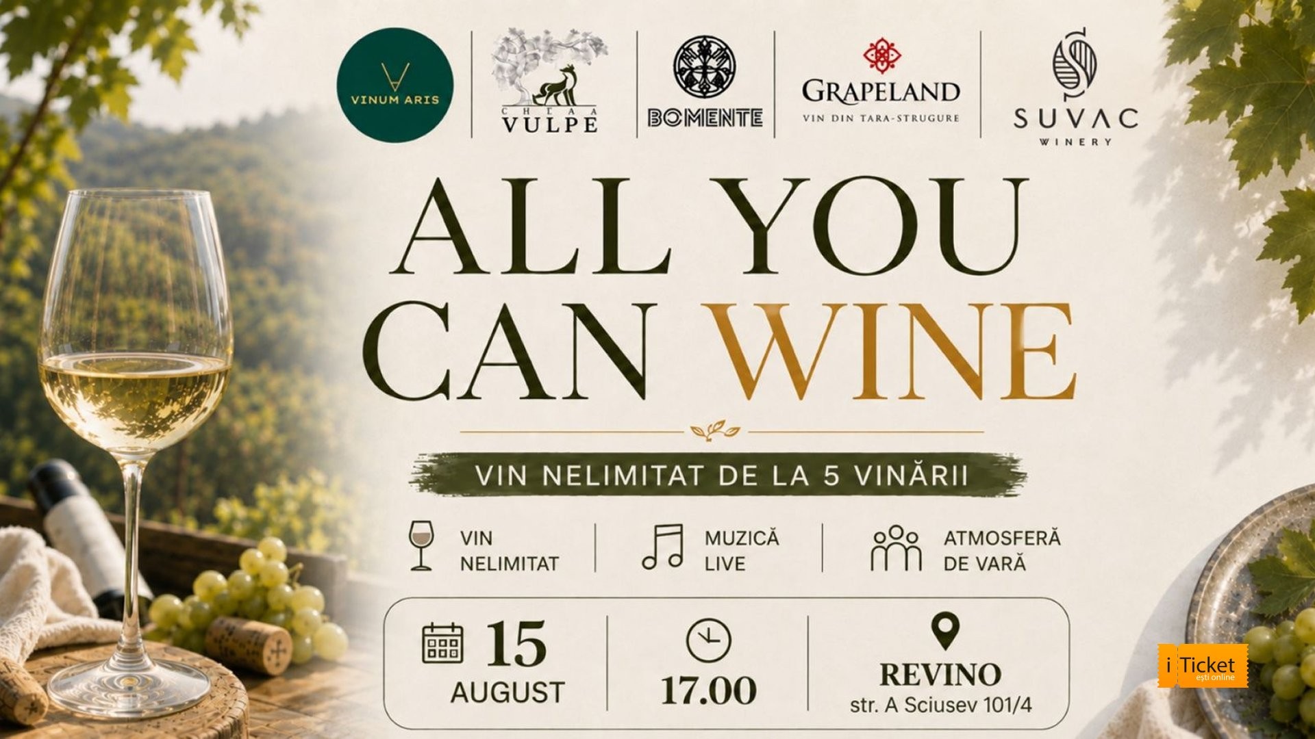 ALL YOU CAN WINE la REVINO