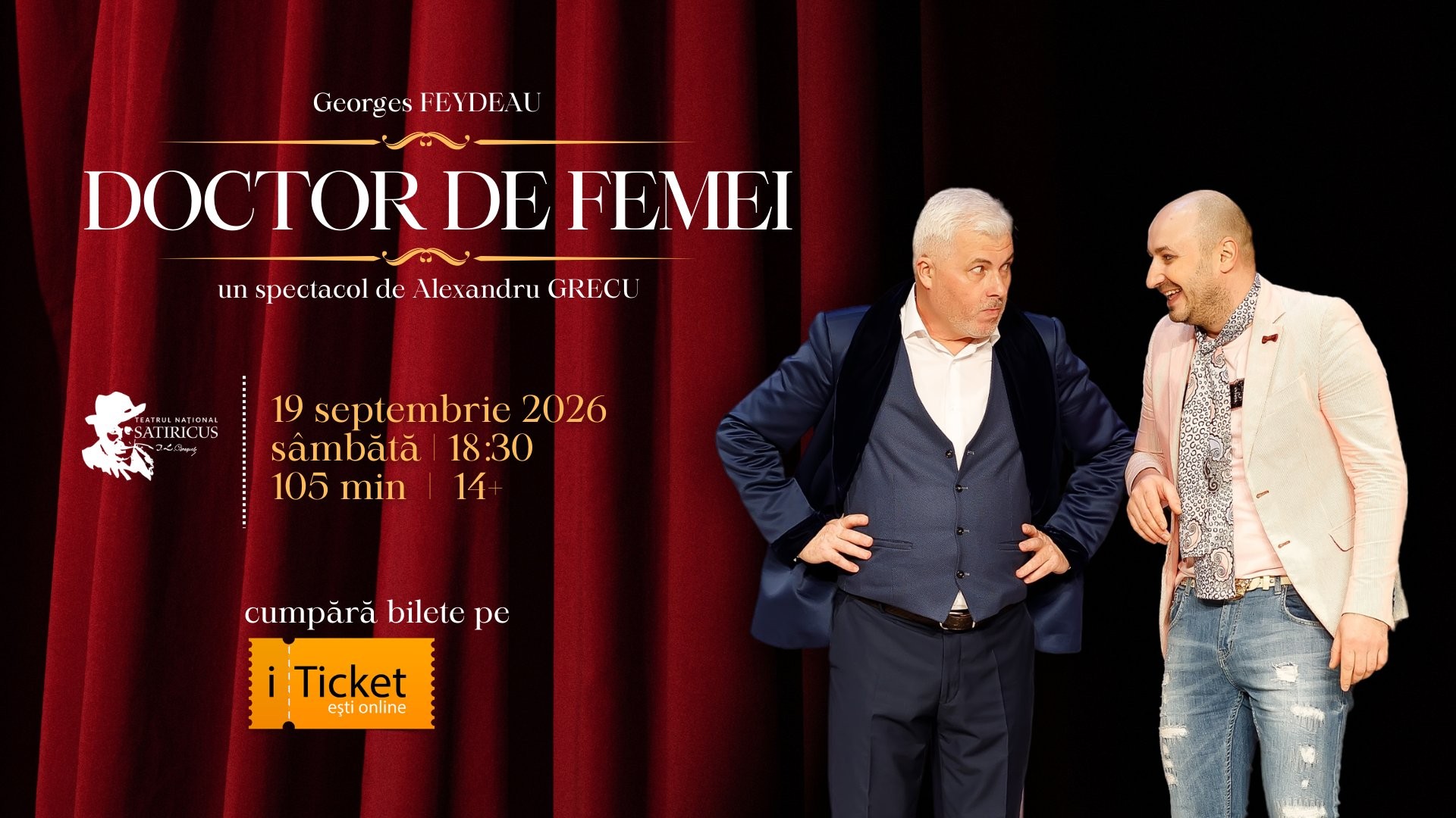 DOCTOR DE FEMEI de Georges FEYDEAU
