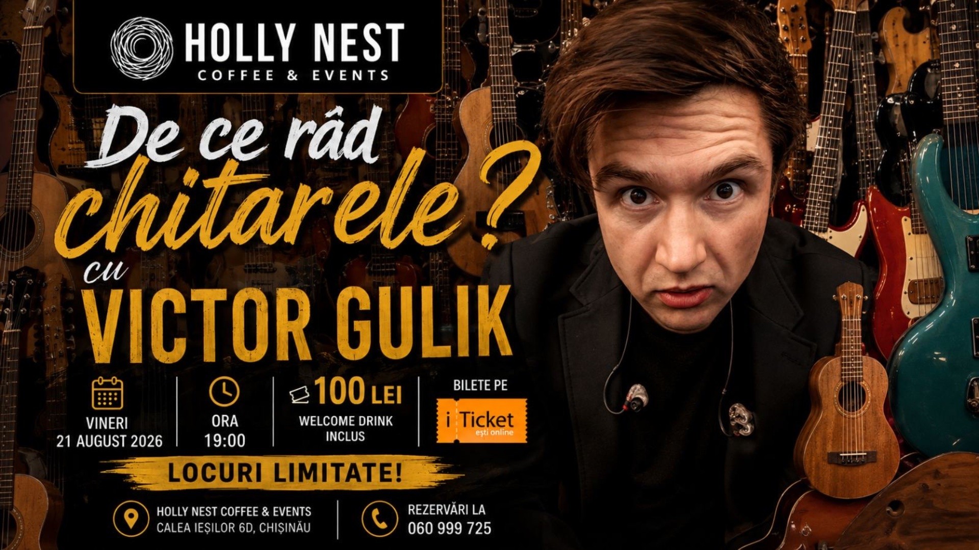 DE CE RÂD CHITARELE? cu VICTOR GULIK