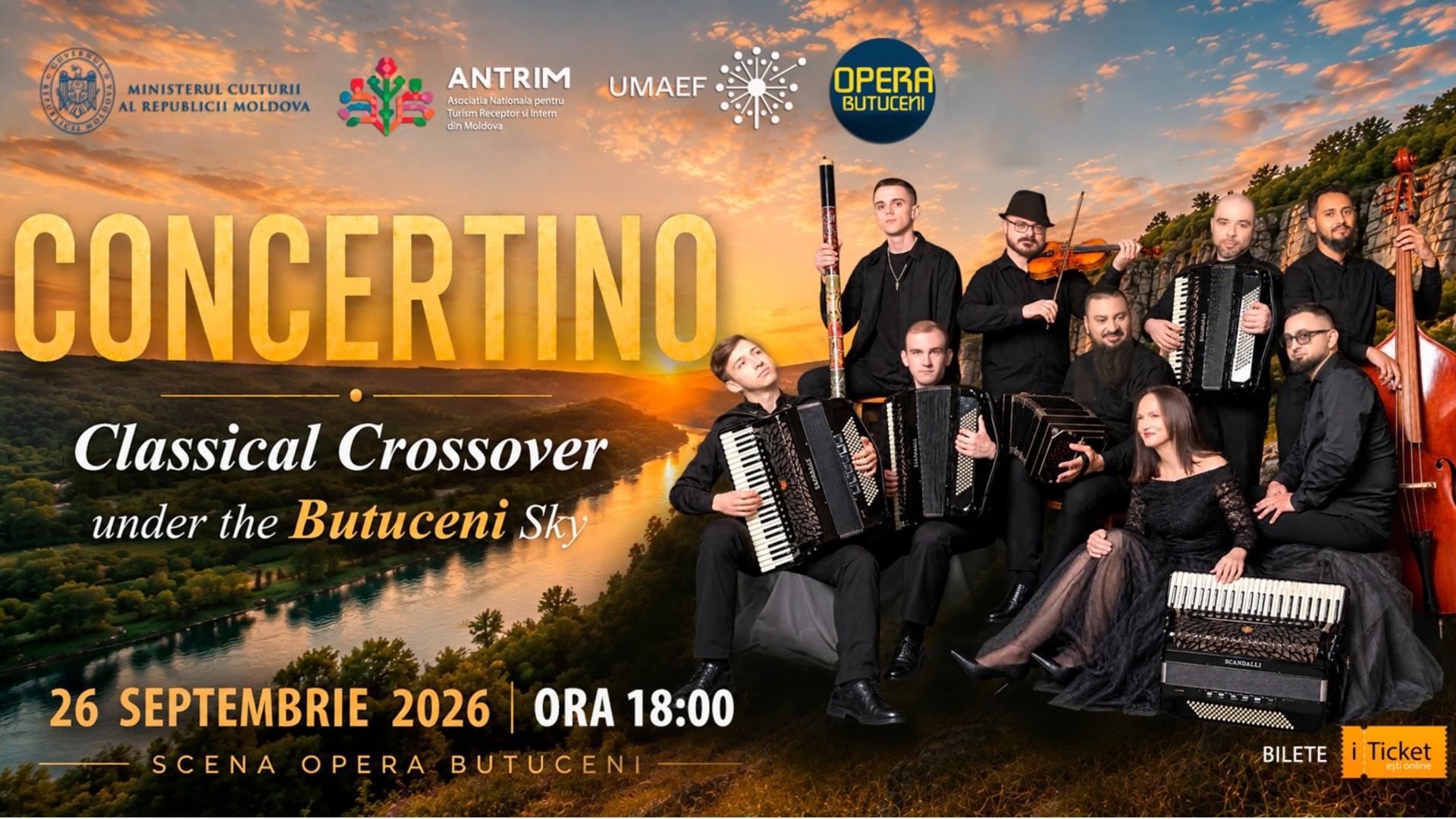 CONCERTINO - Classical Crossover under the Butuceni Sky