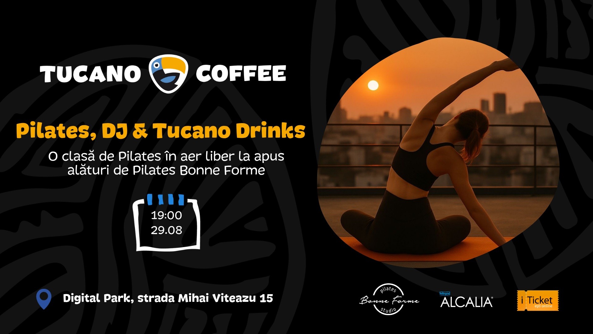 Pilates, Coffee & DJ
