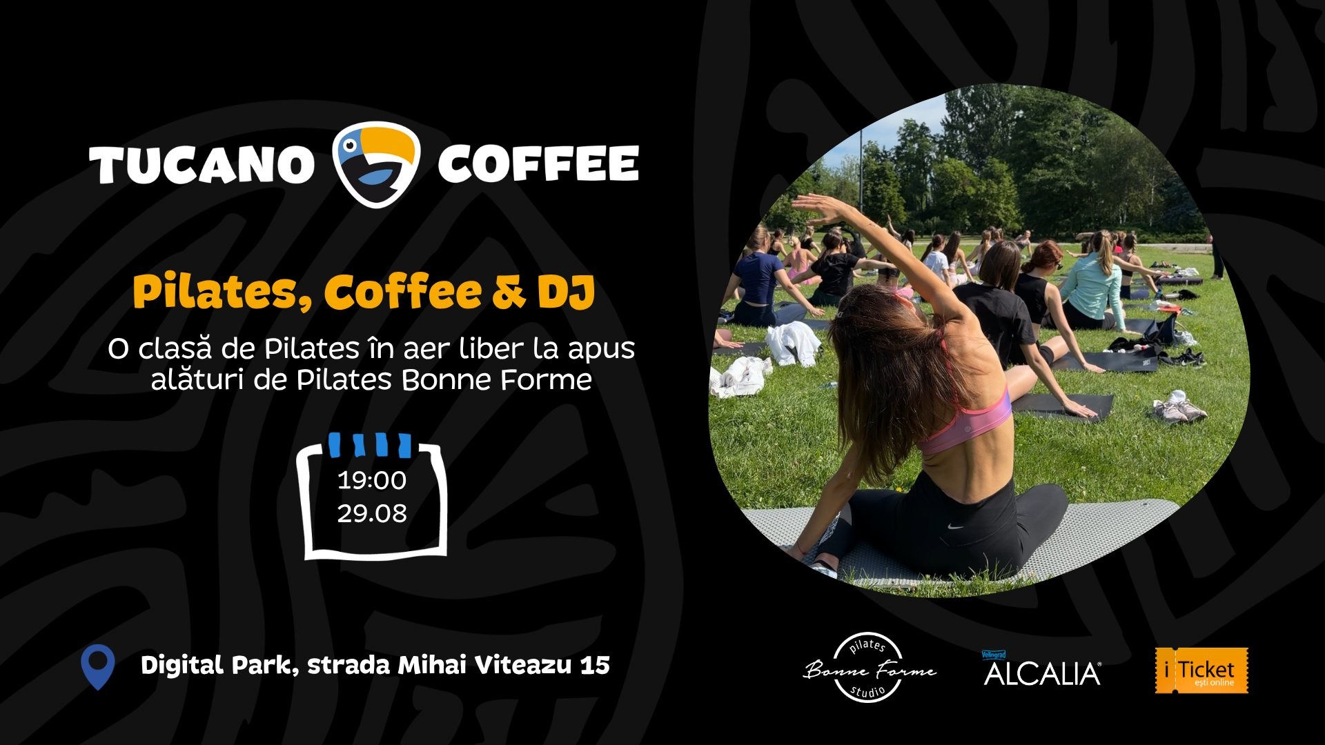 Pilates, Coffee & DJ