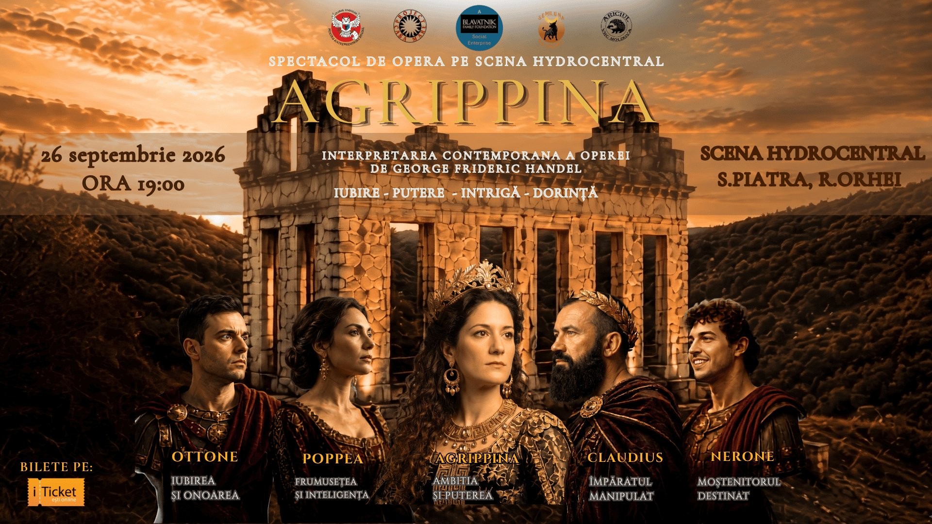 Spectacol de operă “Agrippina”