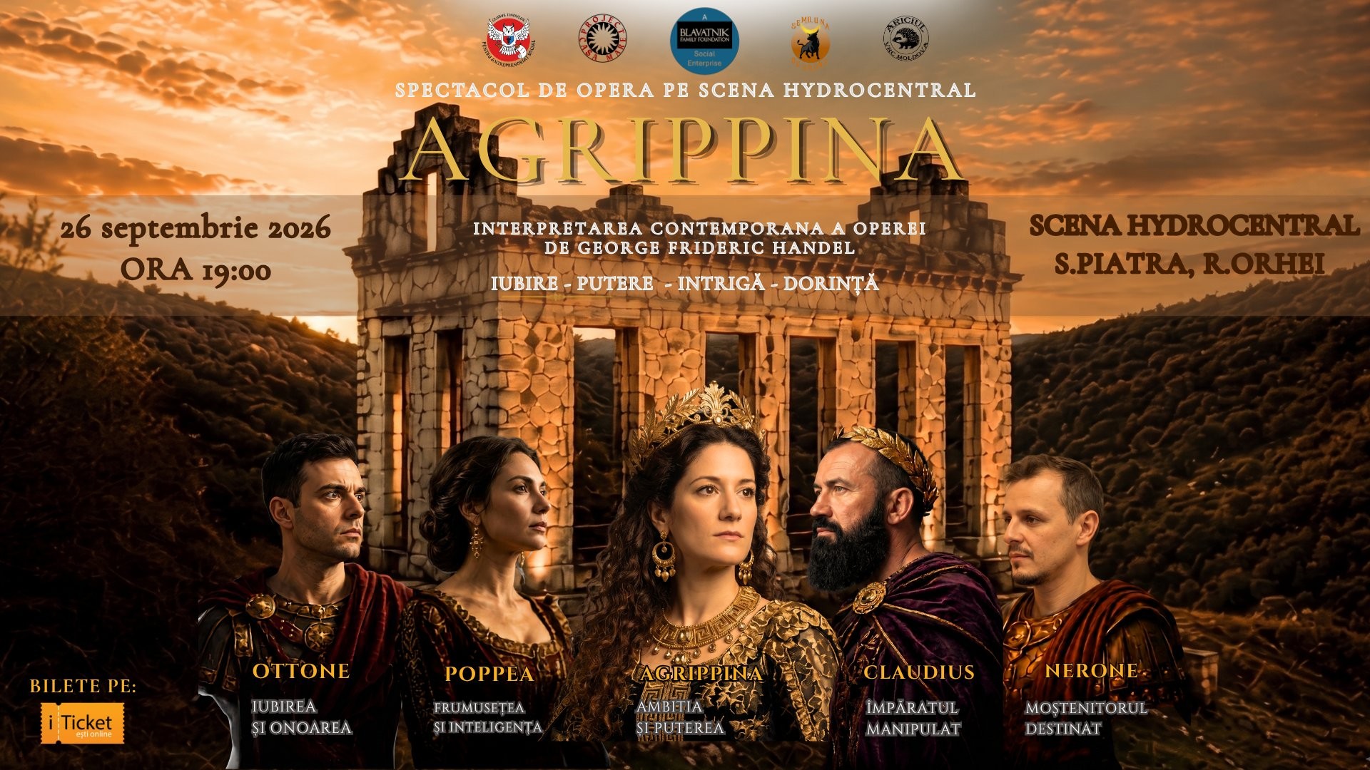 Spectacol de operă “Agrippina”