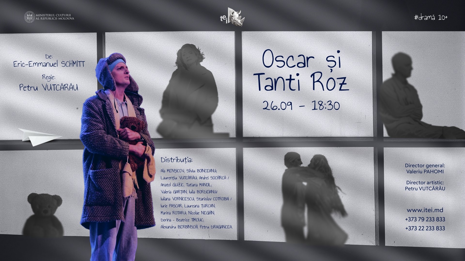 OSCAR ȘI TANTI ROZ 26.09.2026 - drama 10+