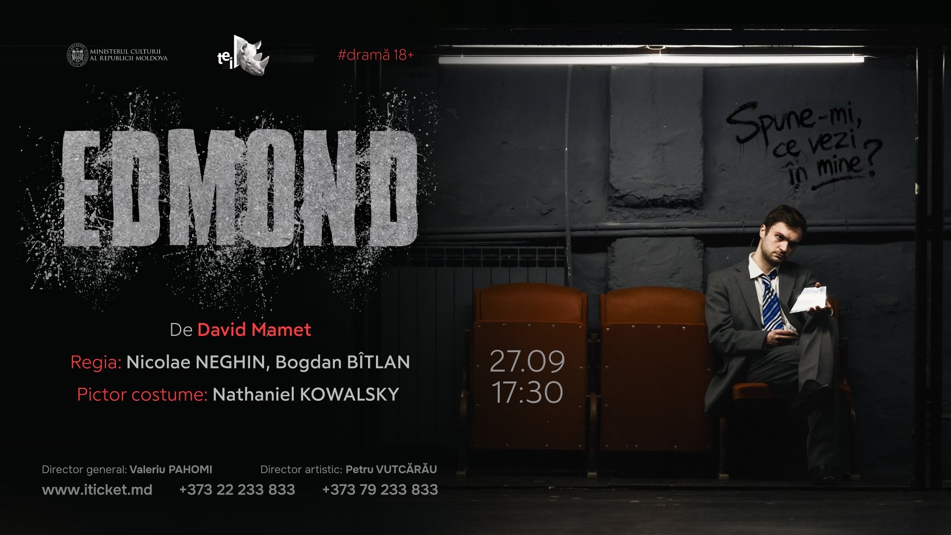 EDMOND 27.09.2026 - dramă 18+