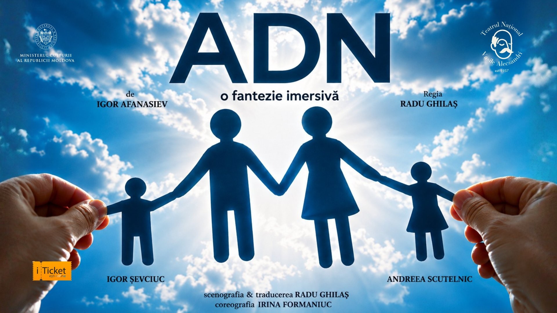PREMIERĂ ”ADN”, spectacol imersiv după Igor Afanasiev, regie Radu Ghilaș