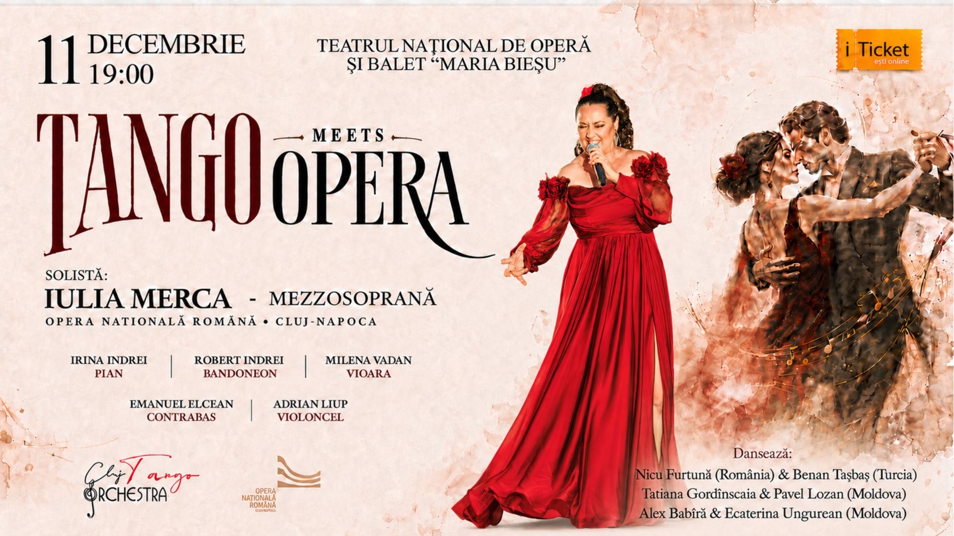 TANGO MEETS OPERA ( Gala de tango argentinian)