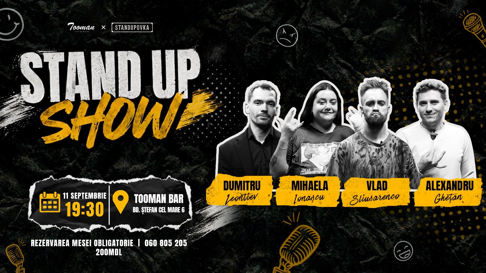 Stand UP SHOW 11 septembrie