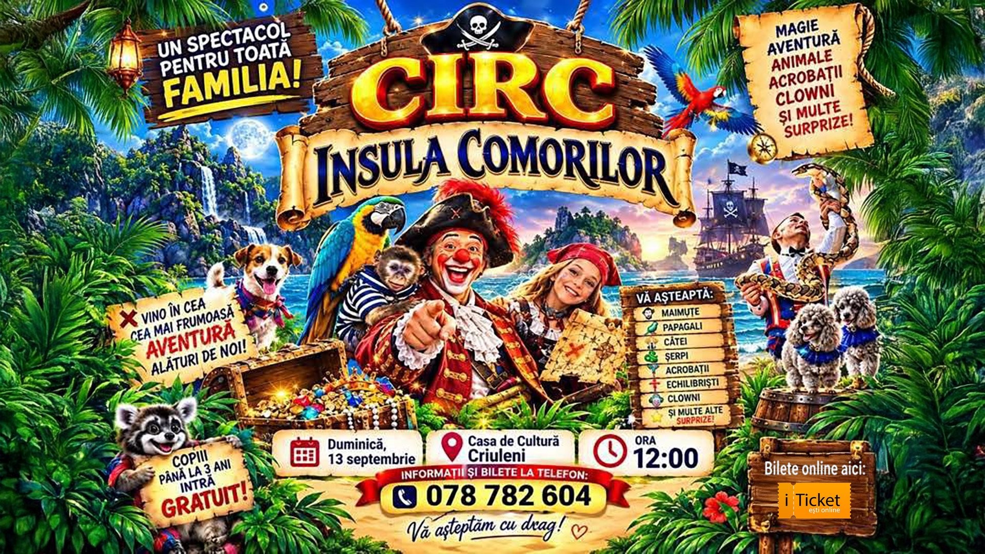 Circ - Insula Comorilor la Criuleni