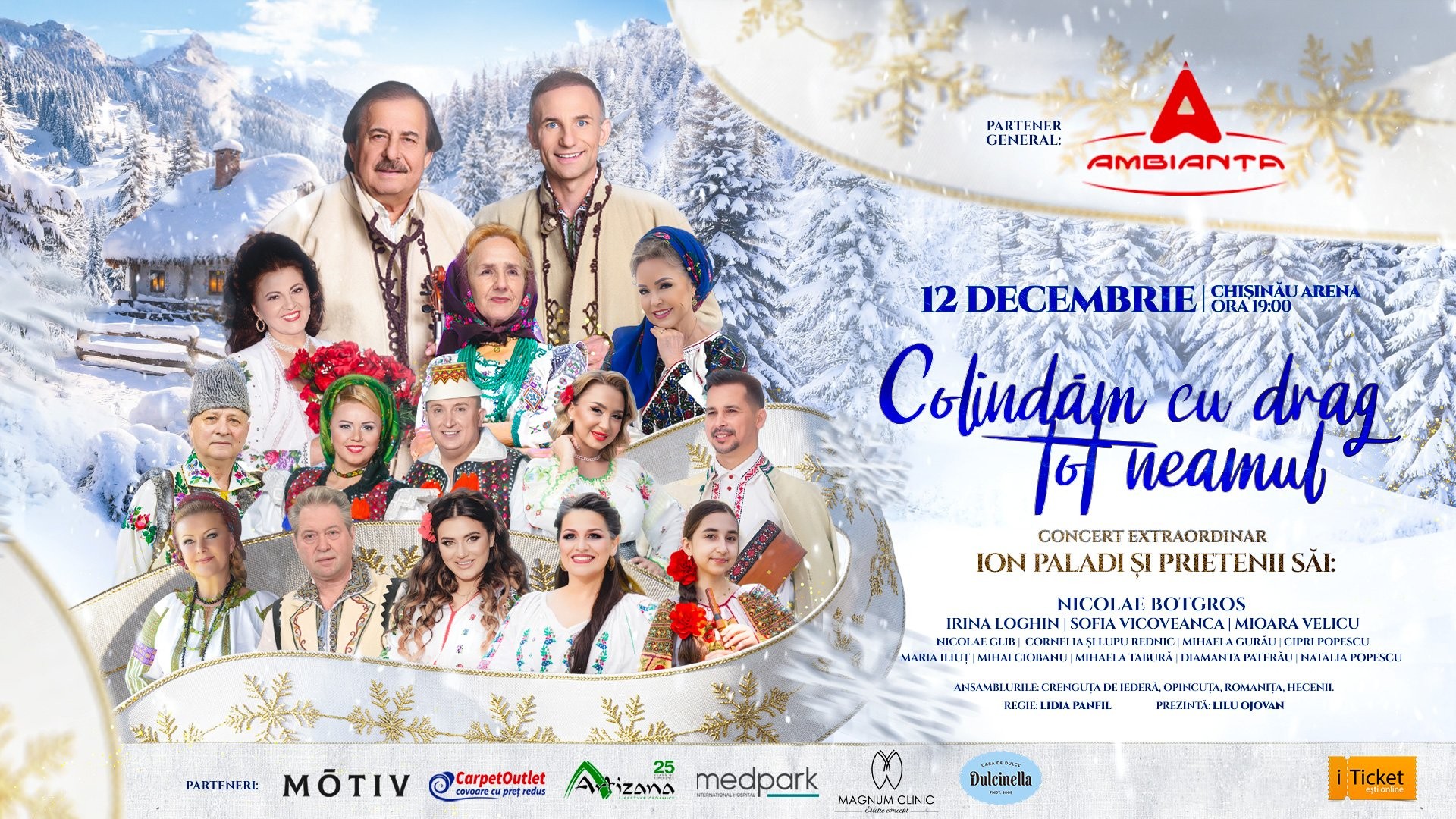 ION PALADI " Colindăm cu drag tot neamul"