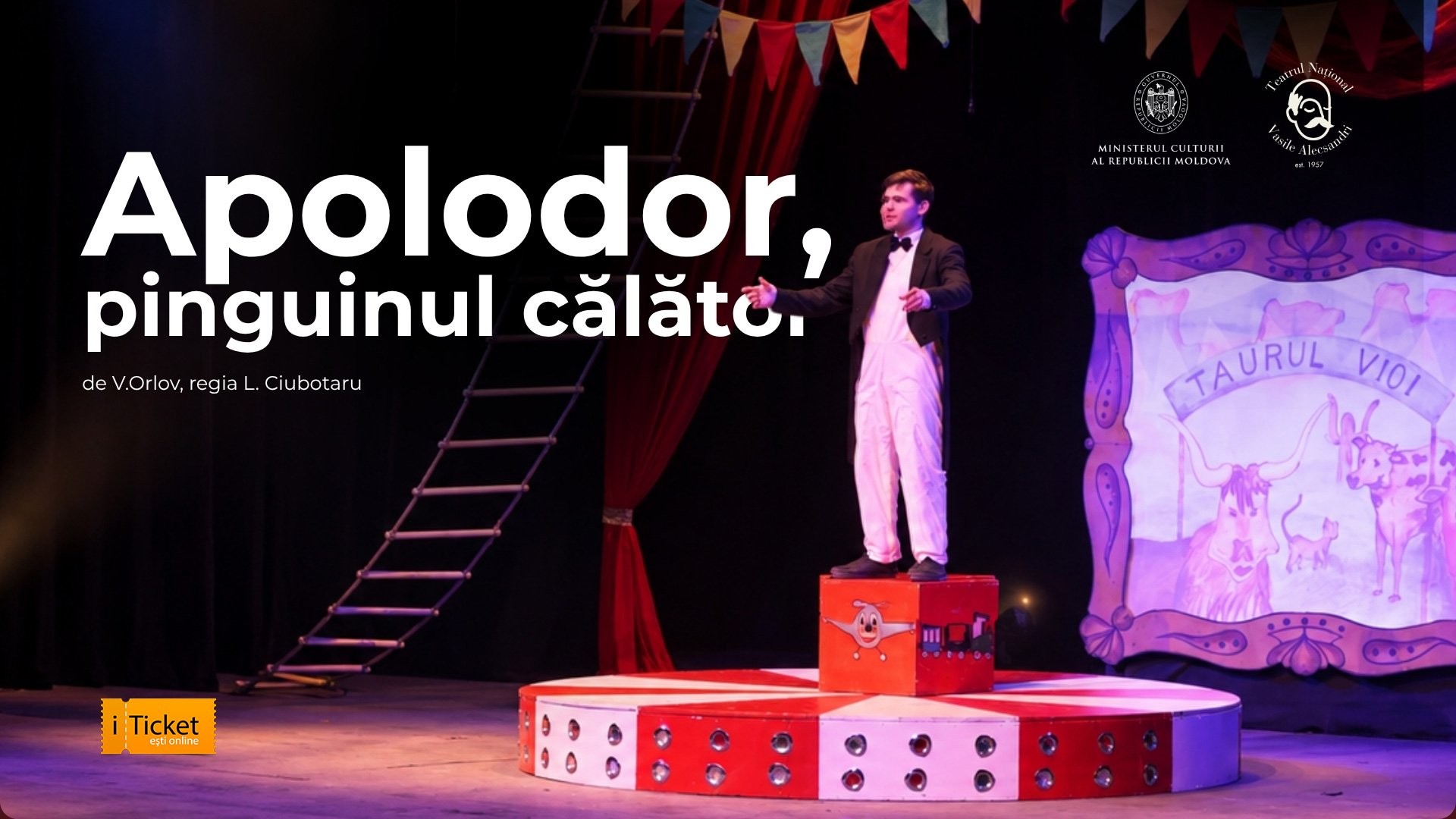 APOLODOR, PINGUINUL CĂLĂTOR de Gelu Naum, regie Igor Lungu