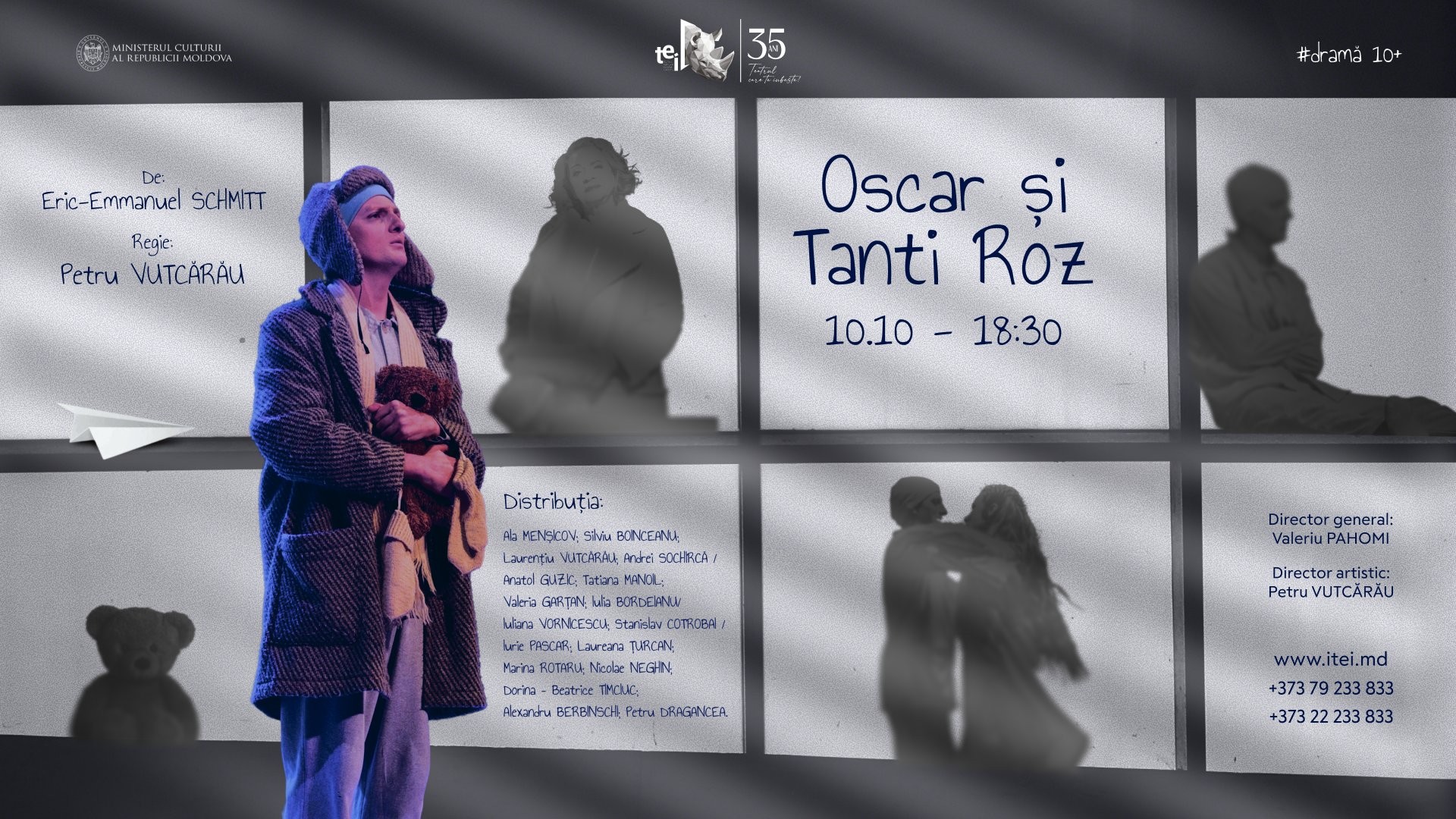 OSCAR ȘI TANTI ROZ 10.10.2026 - drama 10+