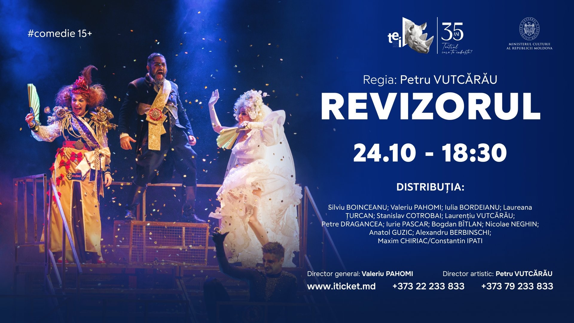 REVIZORUL 24.10.2026 - comedie 15+