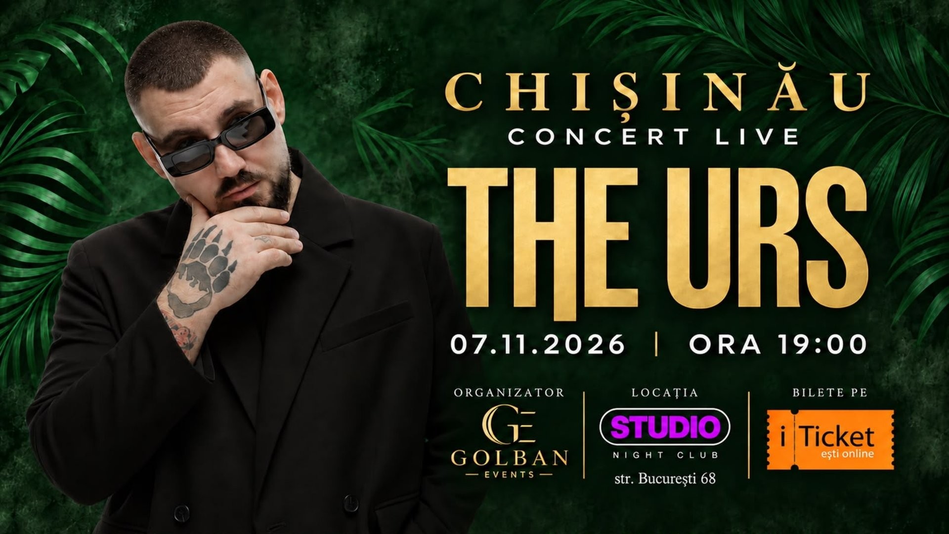 The Urs — Live în Chișinău