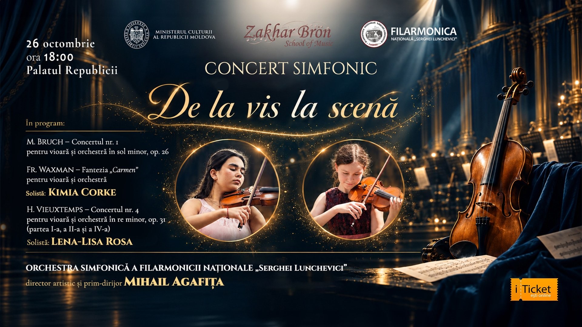 Concert Simfonic – De la vis la scenă