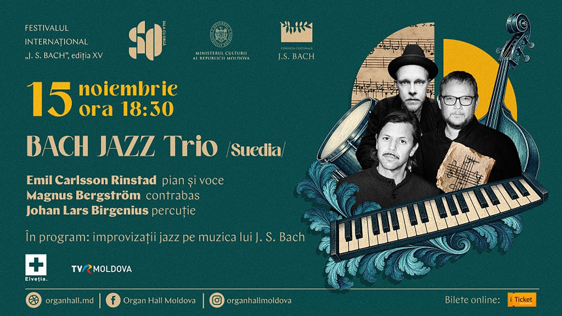 BACH JAZZ  Trio / Suedia