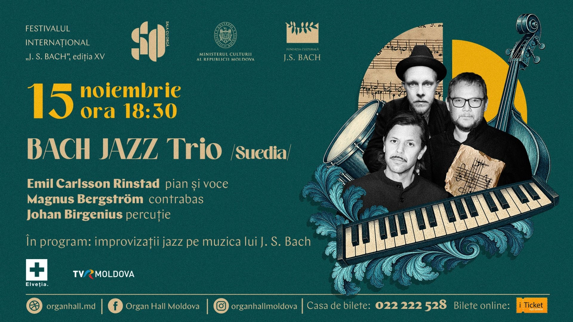 BACH JAZZ  Trio / Suedia