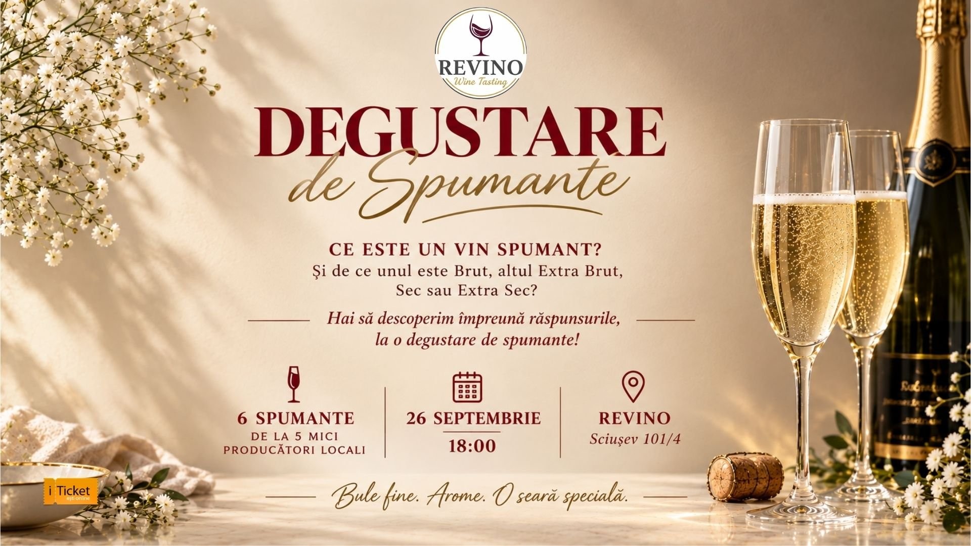 DEGUSTARE DE SPUMANTE
