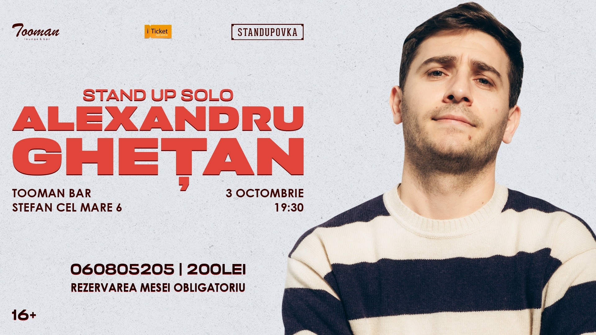 Solo Alexandru Ghețan 3 octombrie