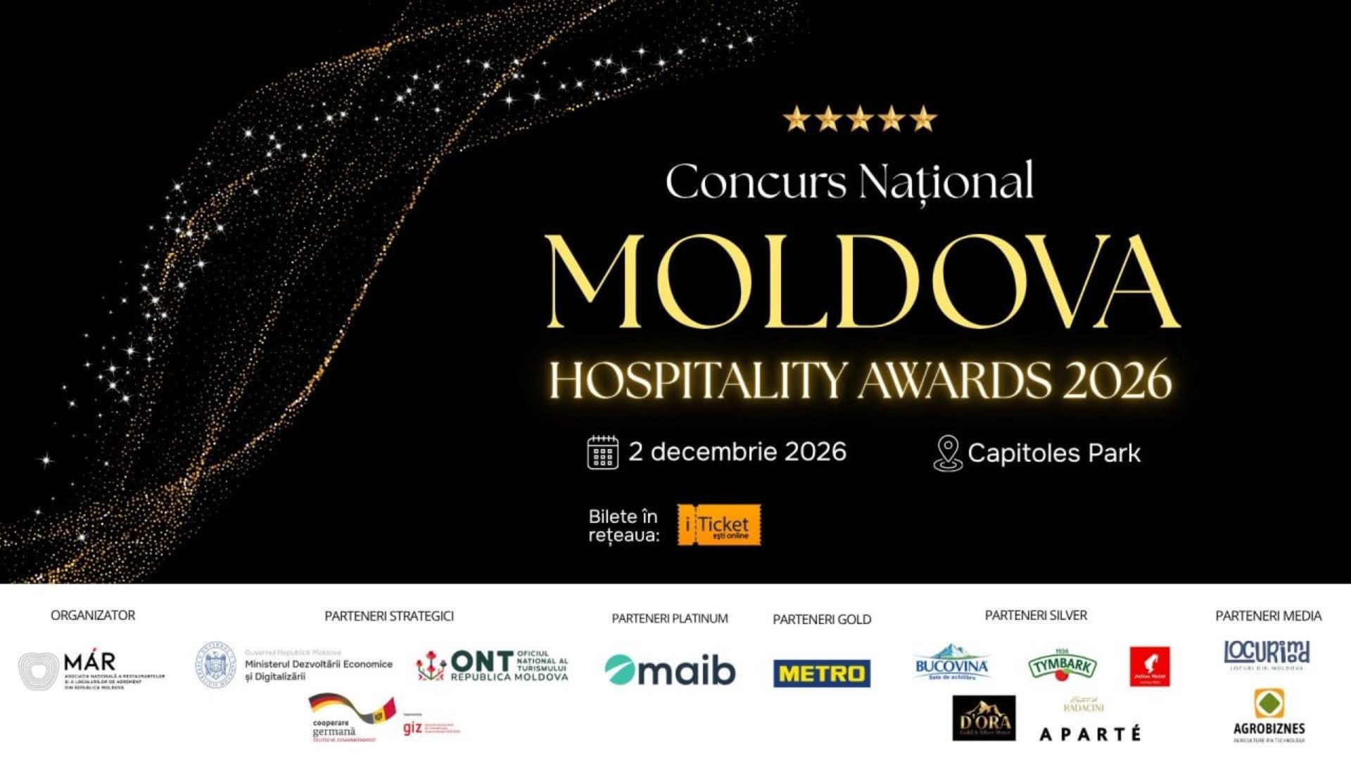 Moldova Hospitality Awards 2026 – Ediția a II-a