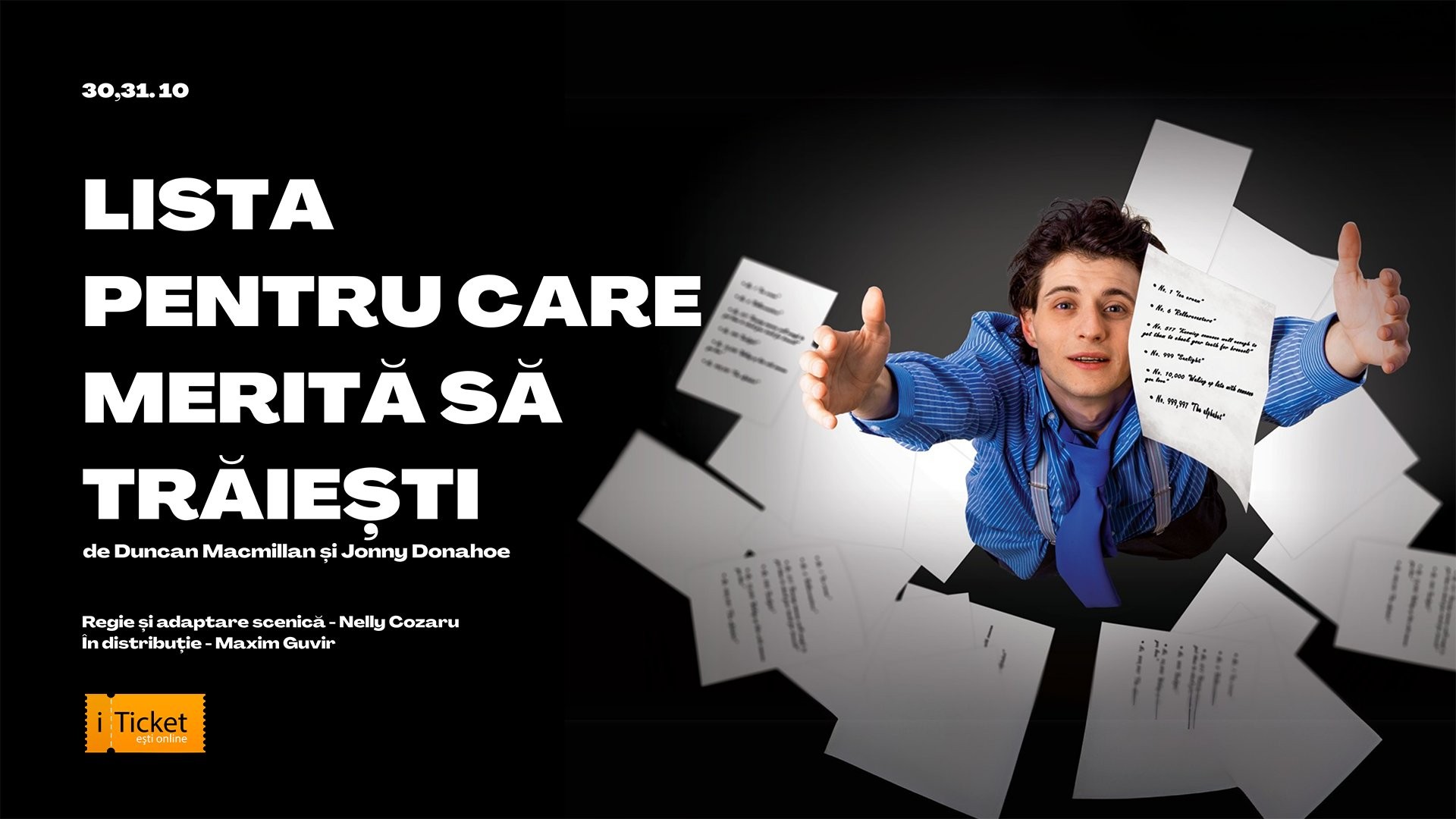 LISTA PENTRU CARE MERITĂ SĂ TRĂIEȘTI