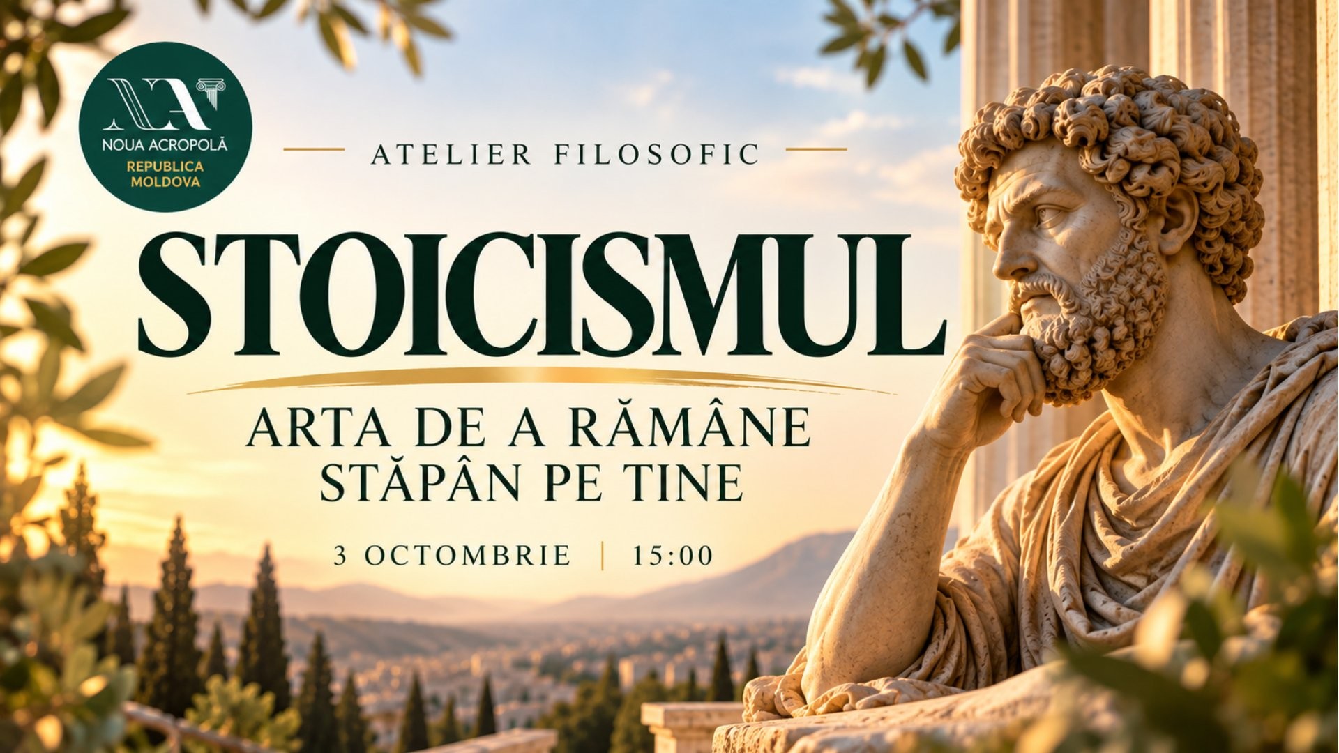 STOICISMUL - Arta de a fi stăpân pe tine