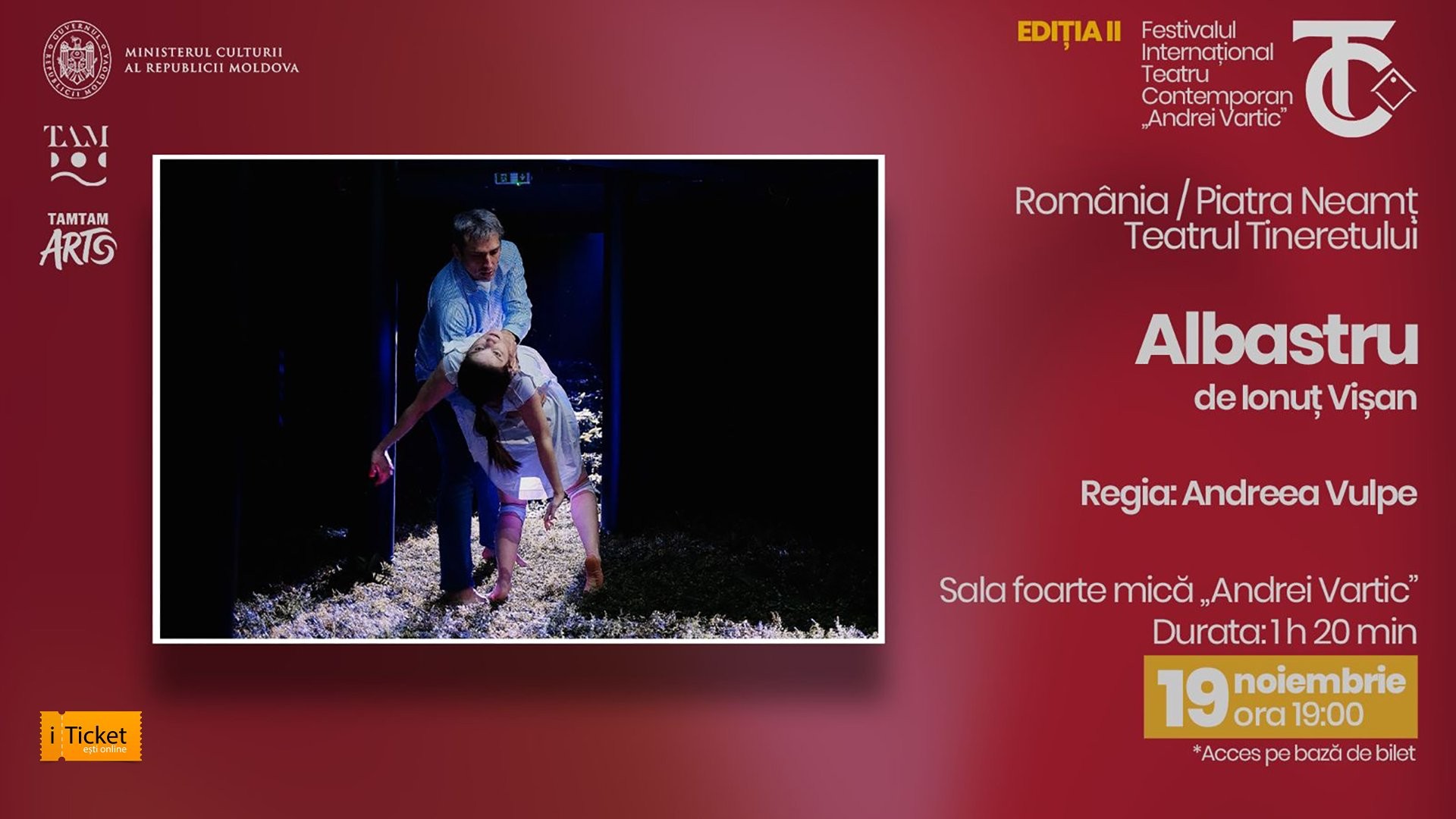 FITC prezintă: ”ALBASTRU” România, Peatra Neamț, Teatrul Tineretului