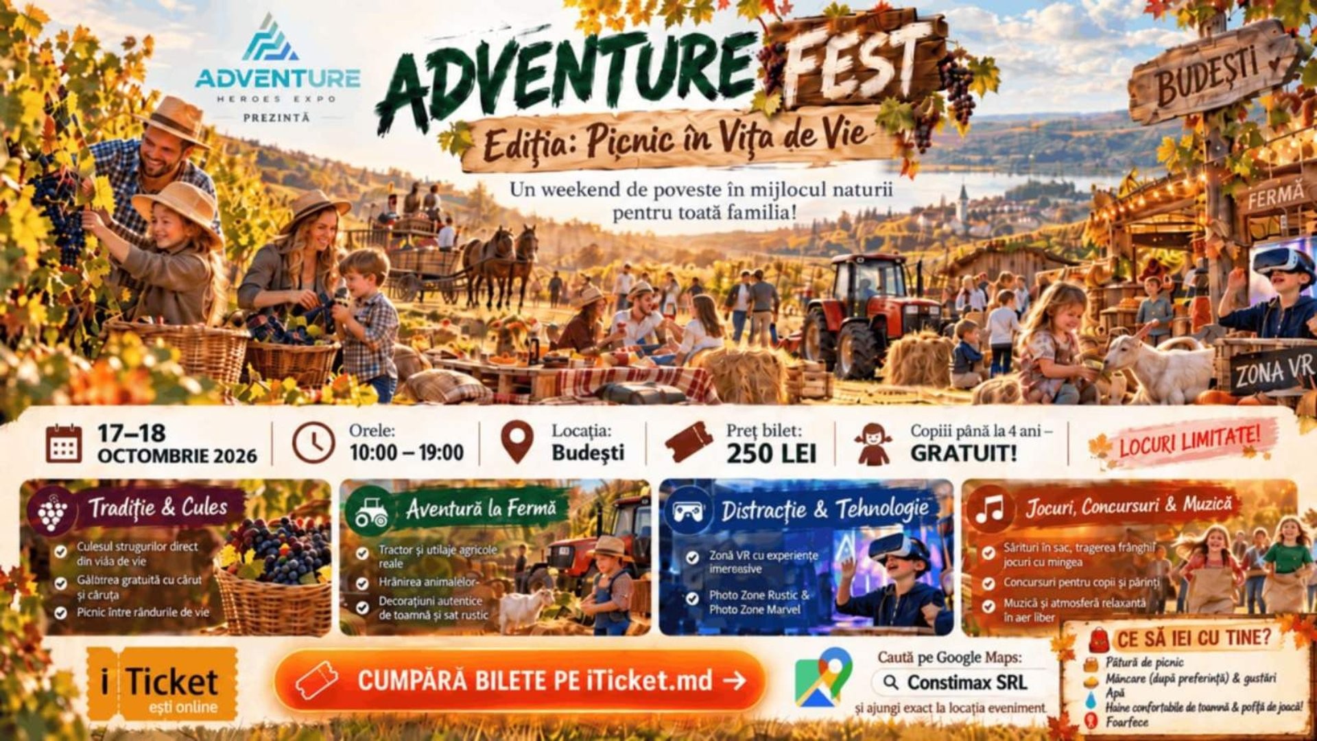 ADVENTURE FEST – Picnic în Viața de Vie!