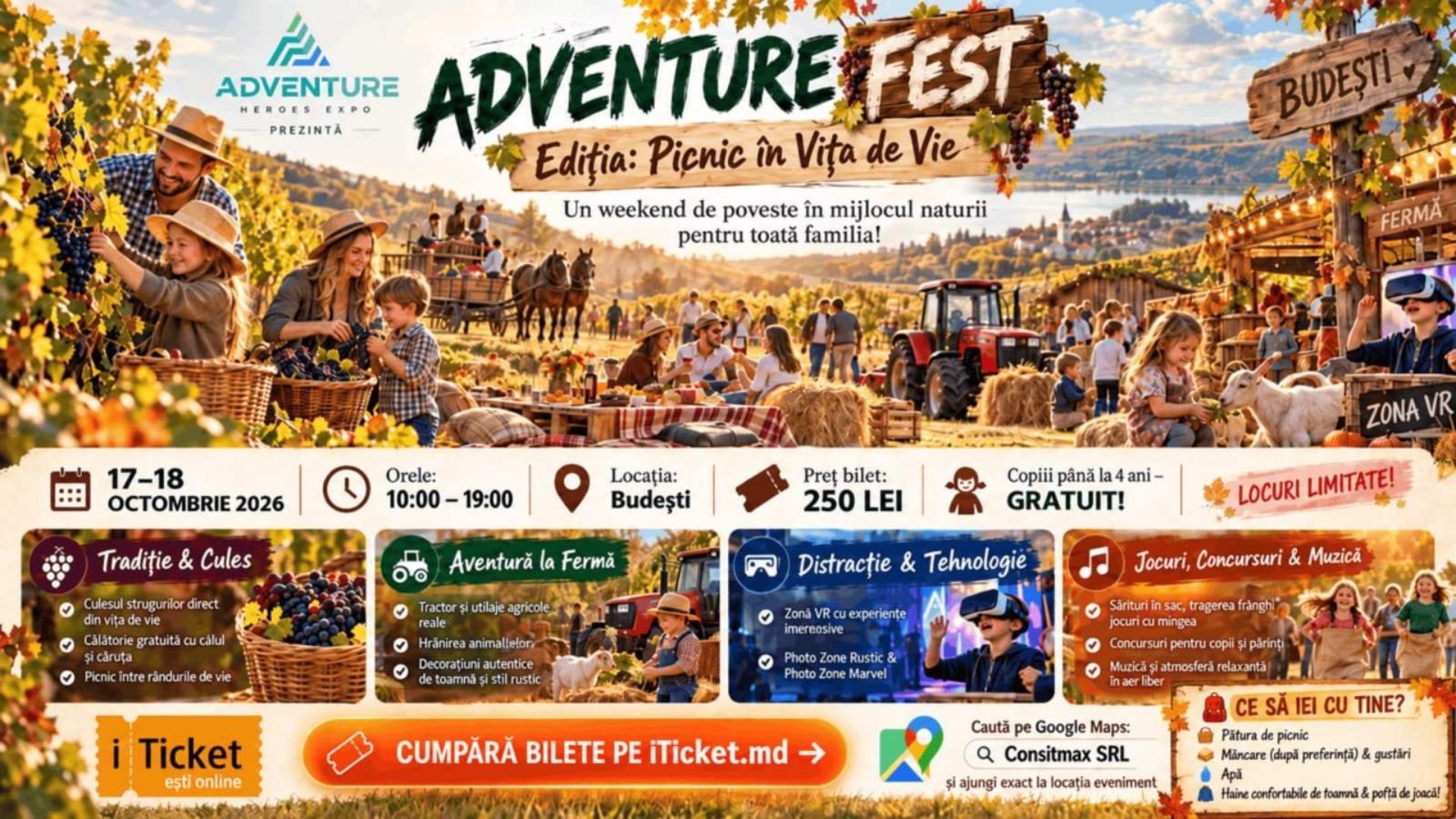 ADVENTURE FEST – Picnic în Viața de Vie!