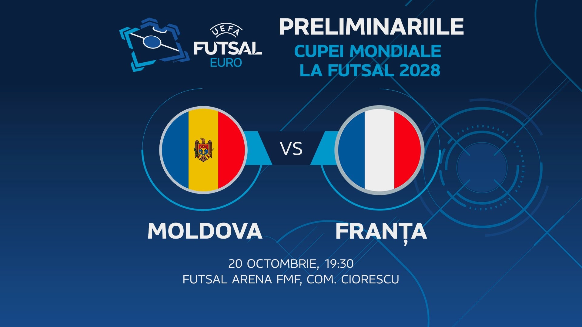 FUTSAL MOLDOVA - FRANȚA