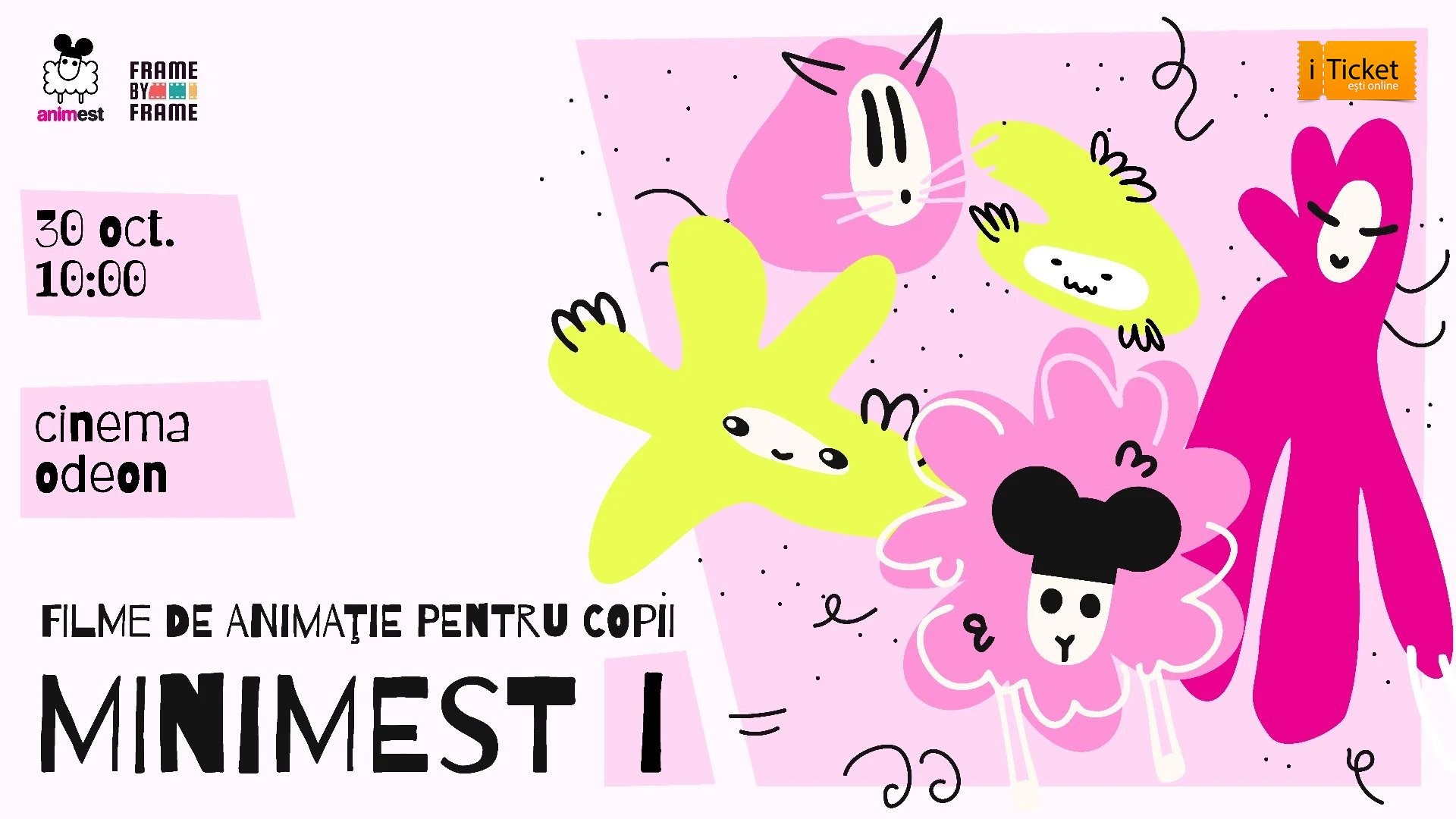 ANIMEST: MINIMEST I - animații pentru copii