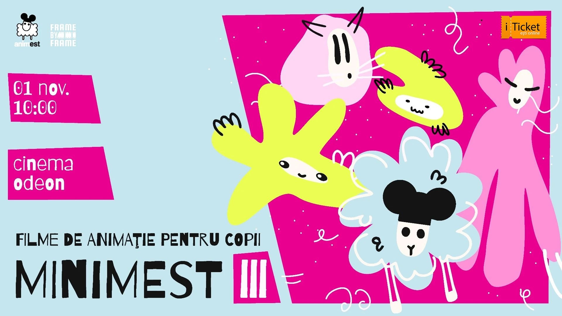 ANIMEST: MINIMEST III - animații pentru copii