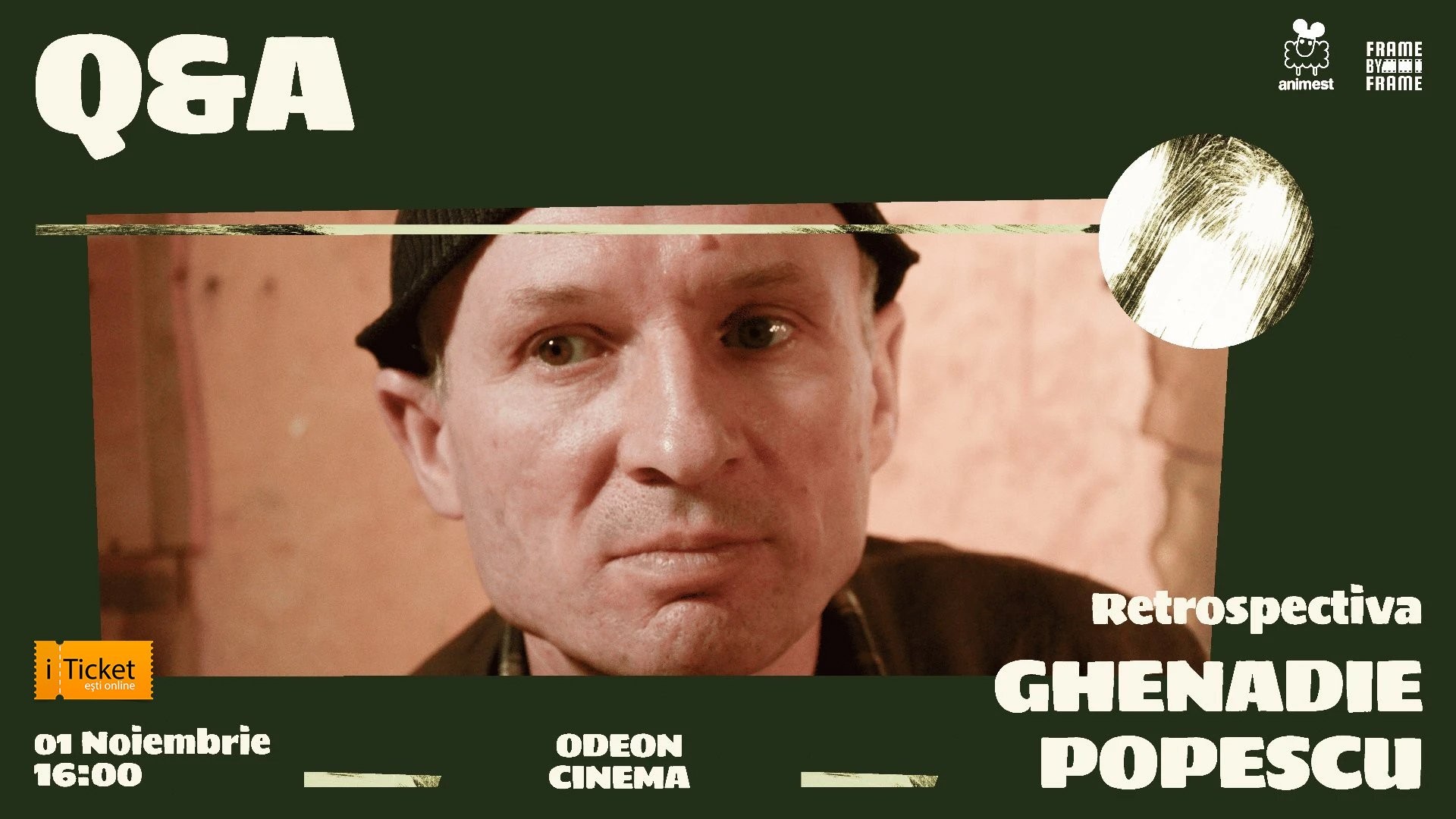 ANIMEST: Retrospectivă Ghenadie Popescu + Q&A