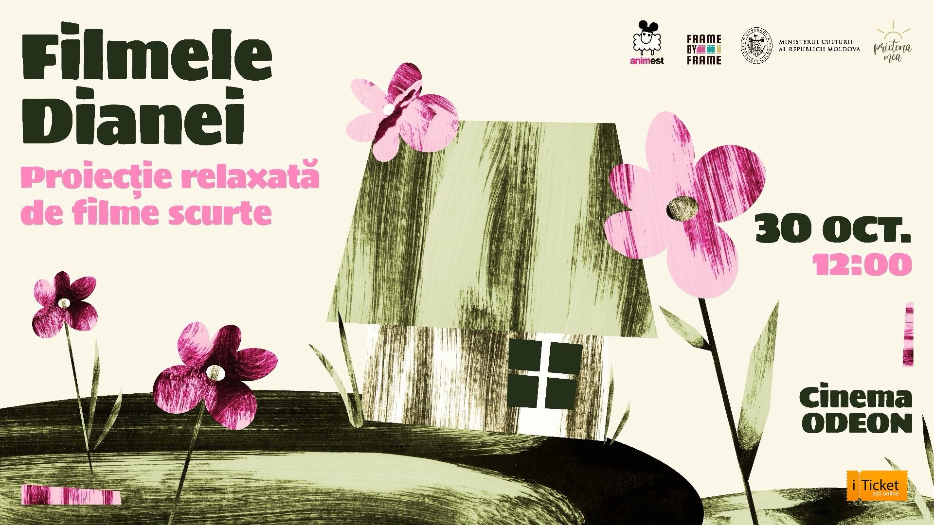 Filmele Dianei la Animest Chișinău