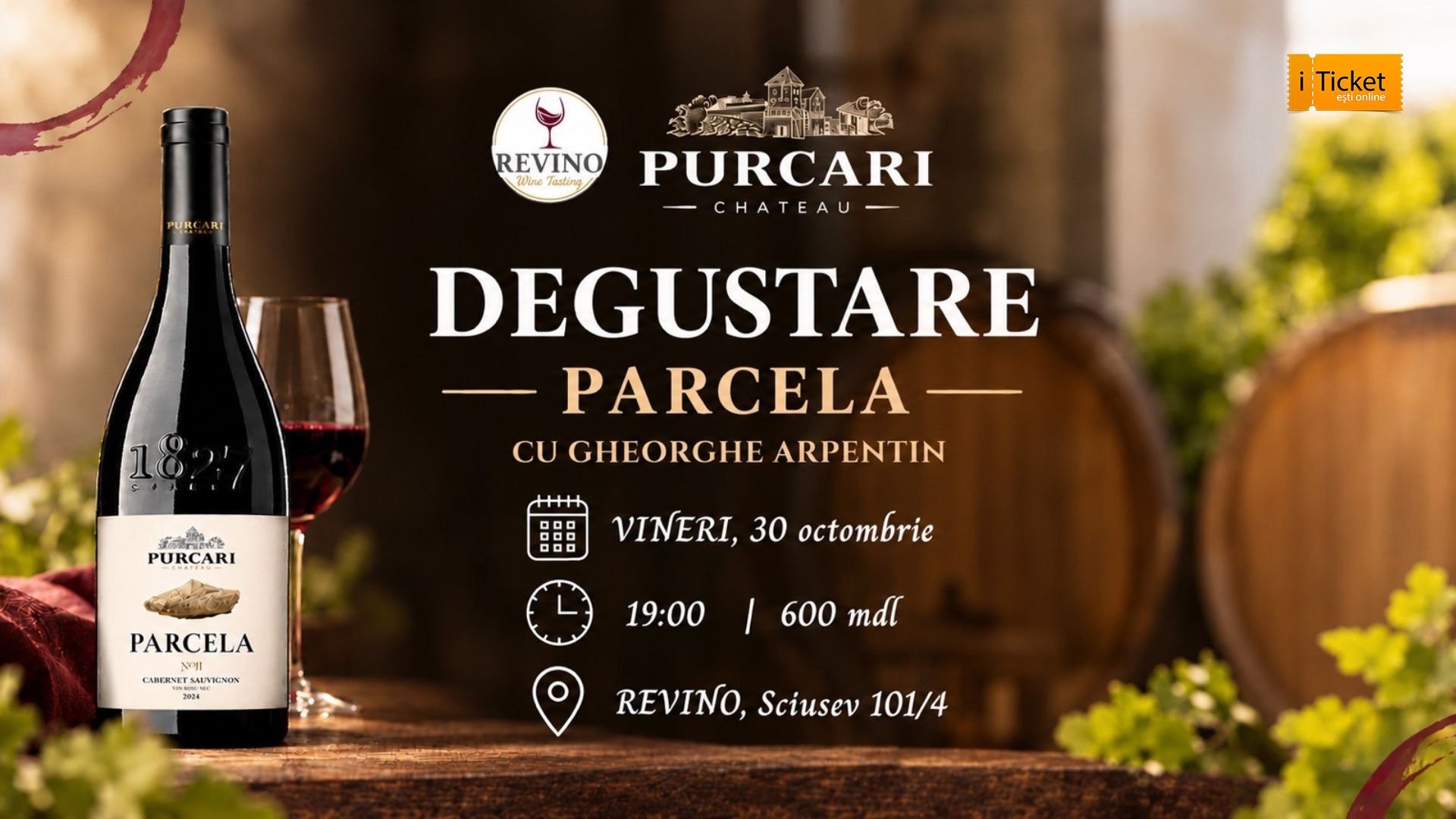 Degustare Parcela by Purcari