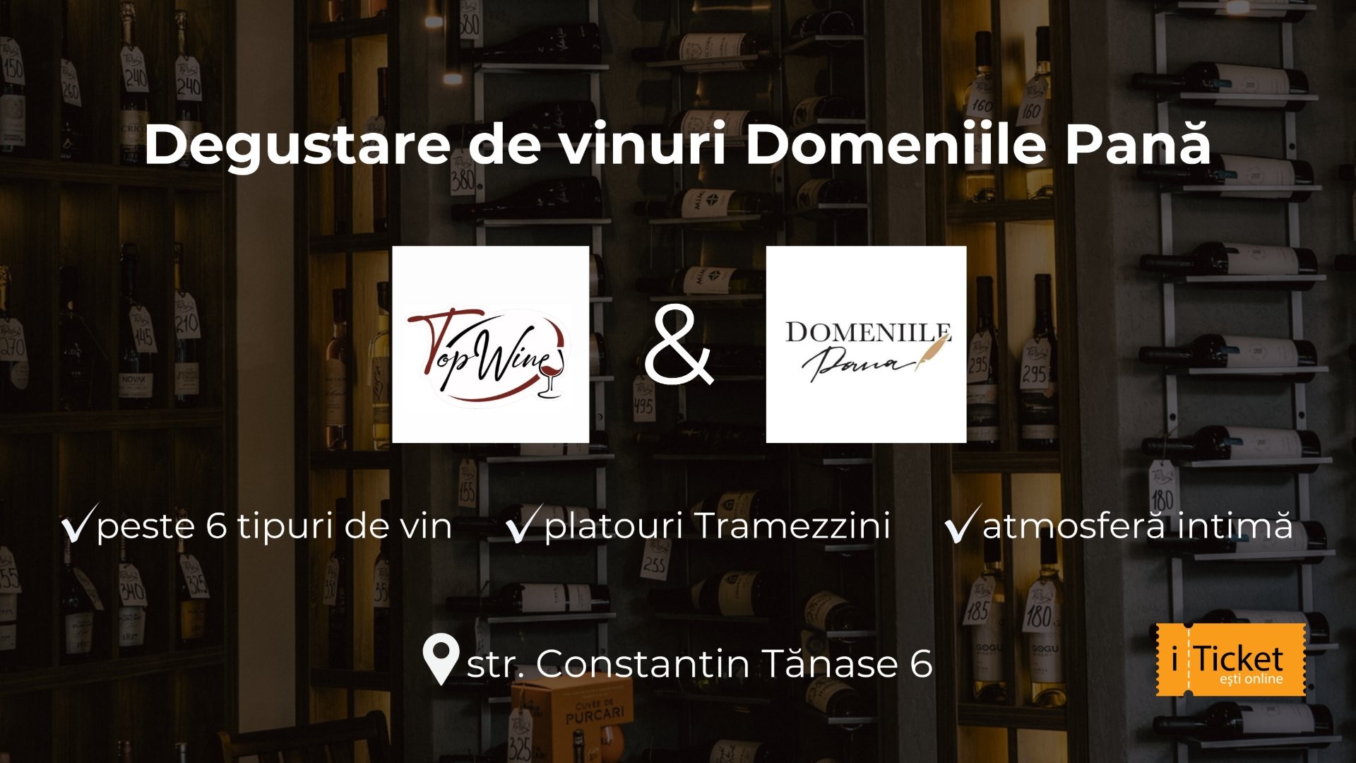 Degustare de vinuri Domeniile Pană