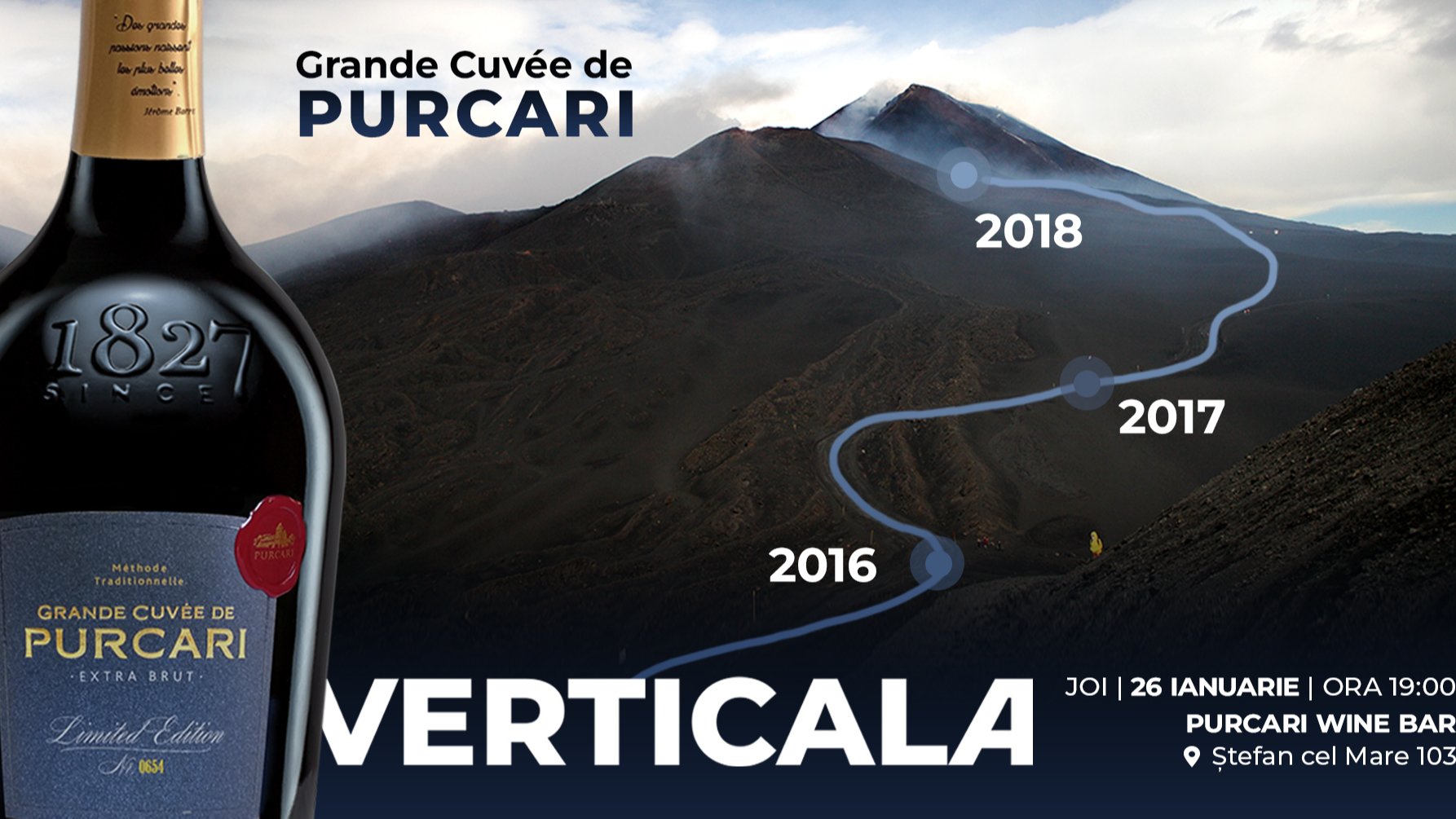 Degustare pe verticală: Grand Cuvée de Purcari 