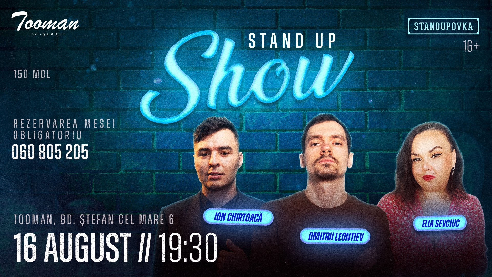 Stand UP Show 16.08